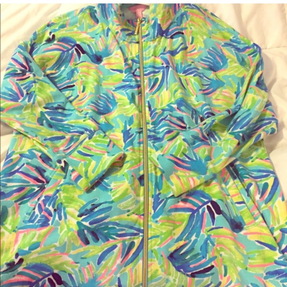 Lily Pulitzer Dee Dee Swing Zip-Up Jacket